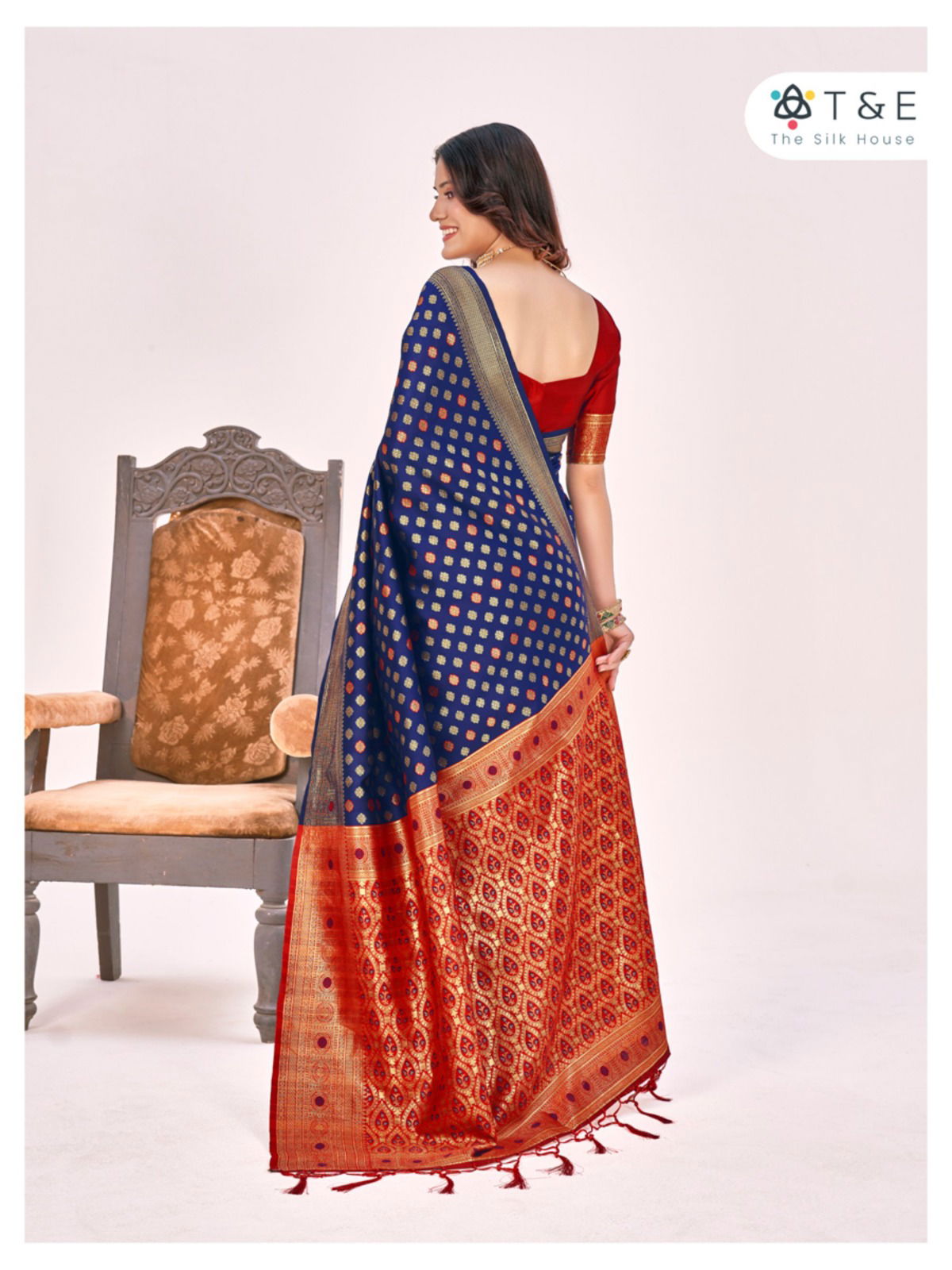 T And E Aagman Designer Silk Saree Catalog